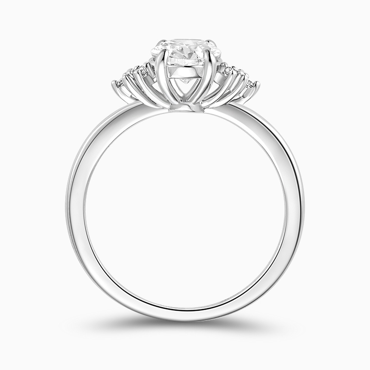 Shining Star Jewelry Pass Diamond Tester Moissanite Oval Cut Wedding Ring Women Shining Star Jewelry Pass Diamond Tester Moissanite Oval Cut Wedding Ring Women