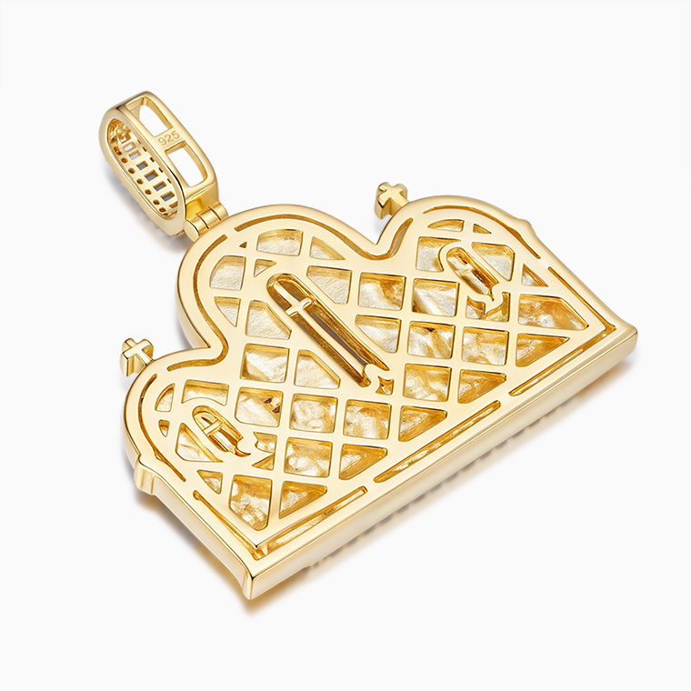 Shining Star Jewelry 5A Cubic Zirconia Last Supper Religion Pendant