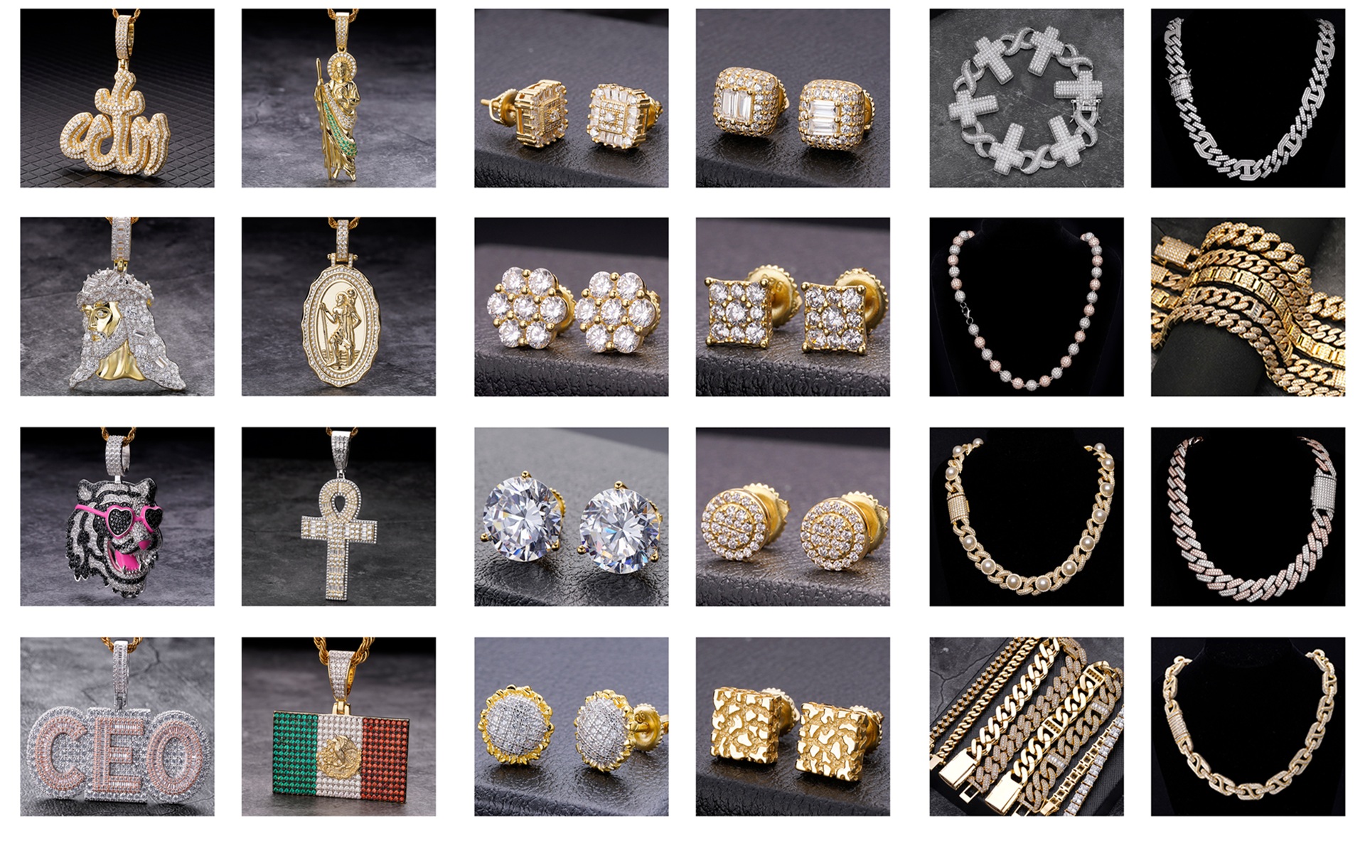 Wholesale Custom Hip-Hop Jewelry