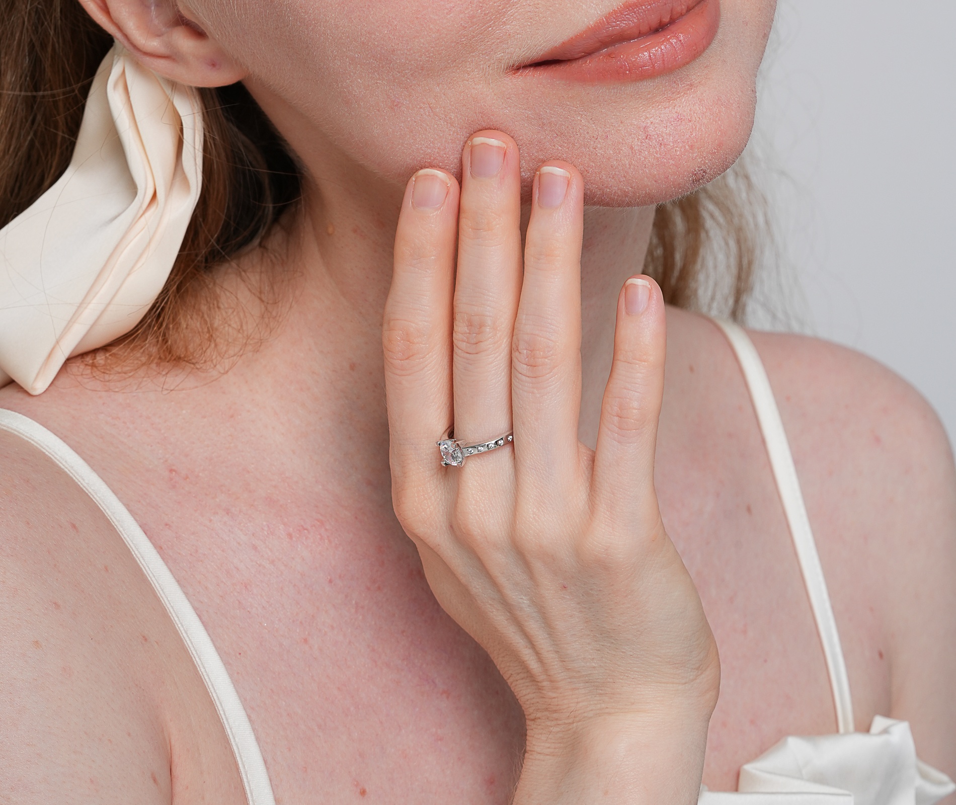 Shining Star Jewelry 6.5Ct Moissanite Solitaire Diamond Engagement Rings Shining Star Jewelry 6.5Ct Moissanite Solitaire Diamond Engagement Rings