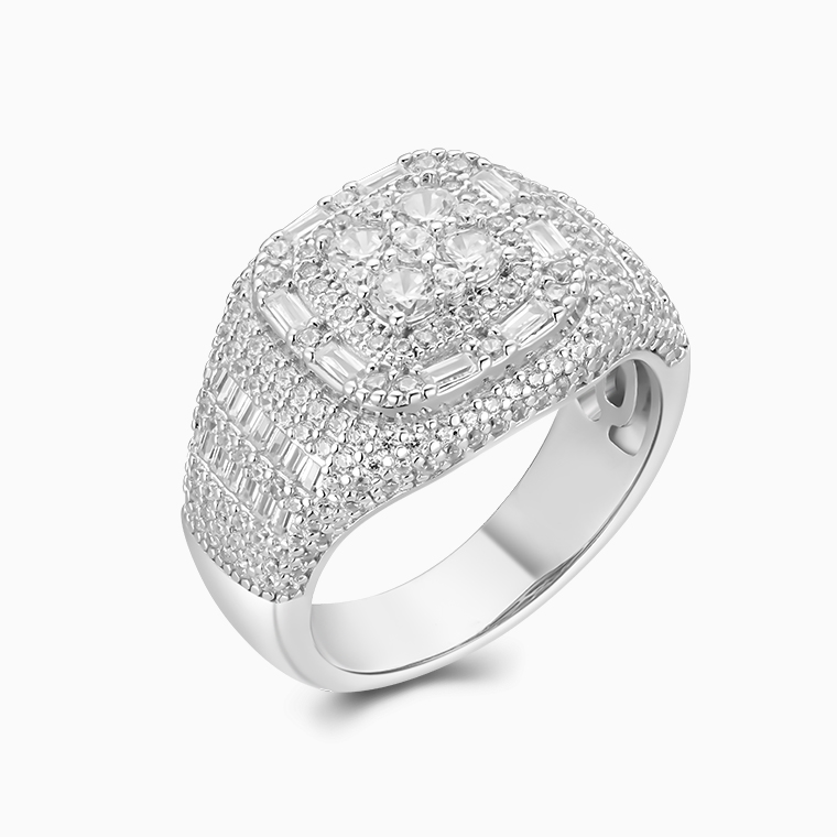 Moissanite men&rsquo;s rings