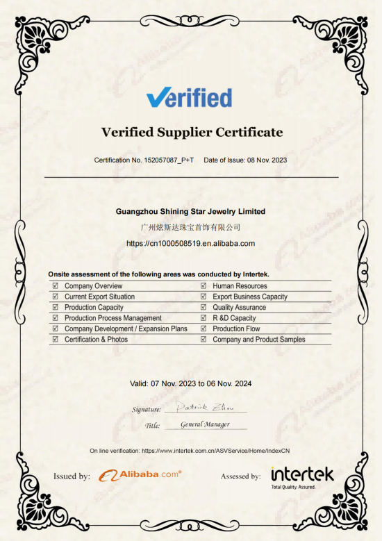 Gold Product Certification