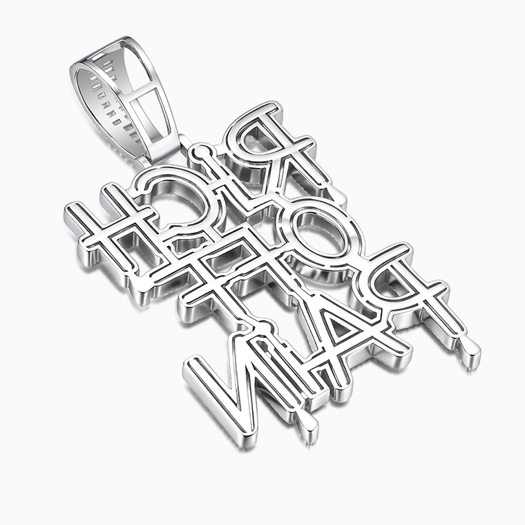 Shining Star Jewelry Wholesale Moissanite Alphabet Pendant For Men