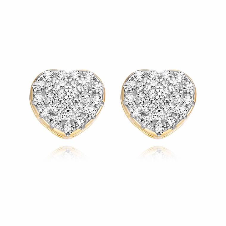 Men&rsquo;s Heart Screw Back Earrings &ndash; A must-have for hip-hop culture and street style enthusiasts. Size