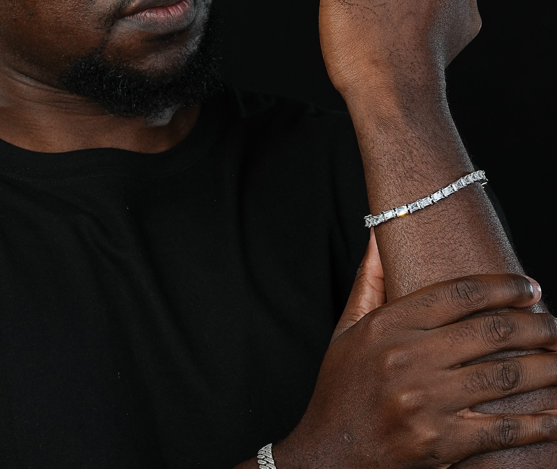 Shining Star Jewelry VVS Clarity Moissanite Fashion Simple Style Tennis Bracelet Shining Star Jewelry VVS Clarity Moissanite Fashion Simple Style Tennis Bracelet