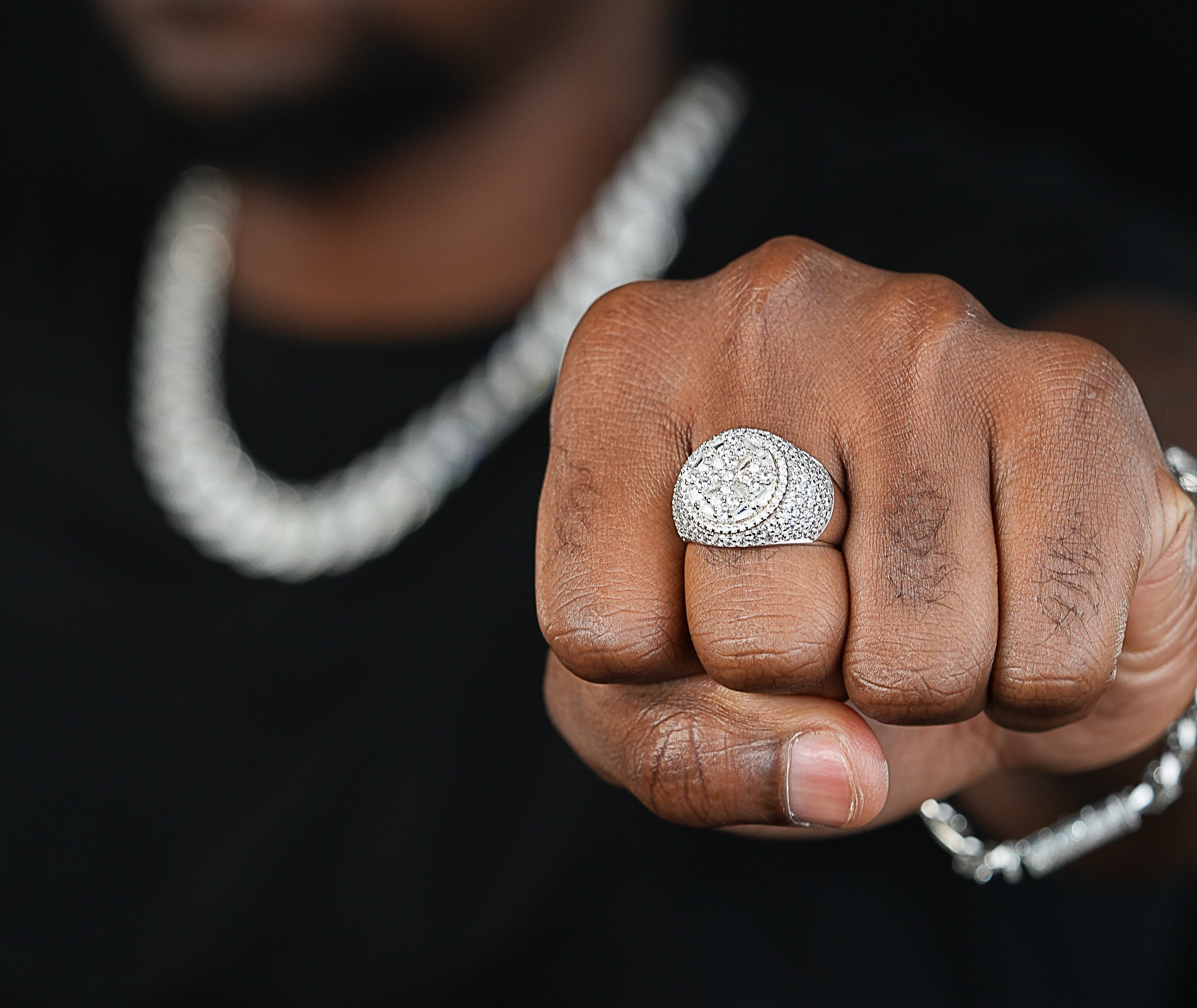 Men&rsquo;s Hip Hop Rings | 925 Silver, Moissanite & CZ | Shining Star Jewelry Official Website