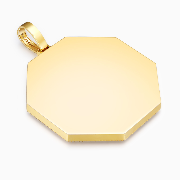 Shining Star Jewelry Custom Hip Hop Iced Out Cubic Zirconia Solid Letter Pendant Shining Star Jewelry Custom Hip Hop Iced Out Cubic Zirconia Solid Letter Pendant