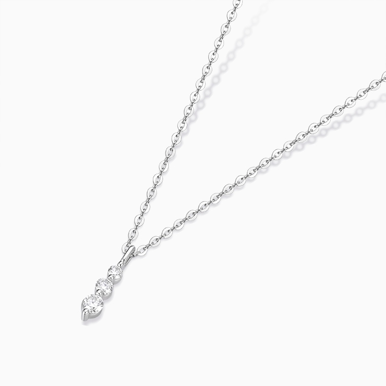 Shining Star Jewelry Women's Luxury Sparkling Moissanite Pendant Fine Necklace