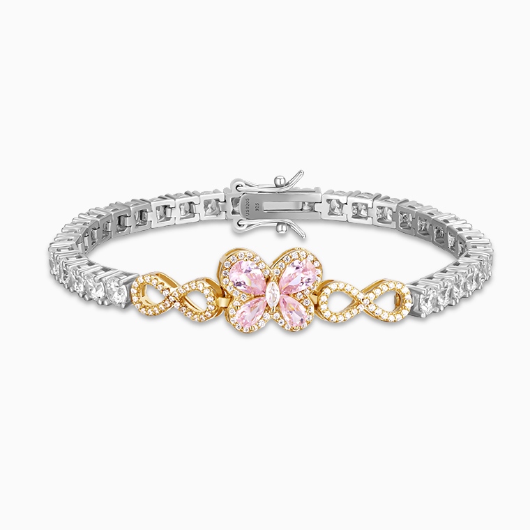 Custom Wholesale 925 Sterling Silver Hip-Hop Women&rsquo;s Bracelets