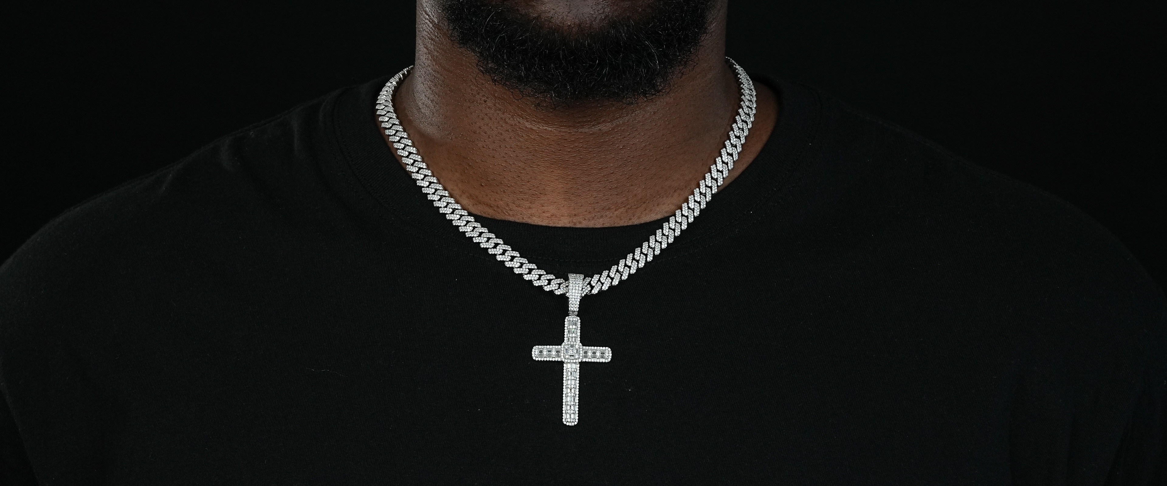 Shining Star Jewelry Factory Hip Hop Style Men Luxury Diamond Cross Pendant Shining Star Jewelry Factory Hip Hop Style Men Luxury Diamond Cross Pendant