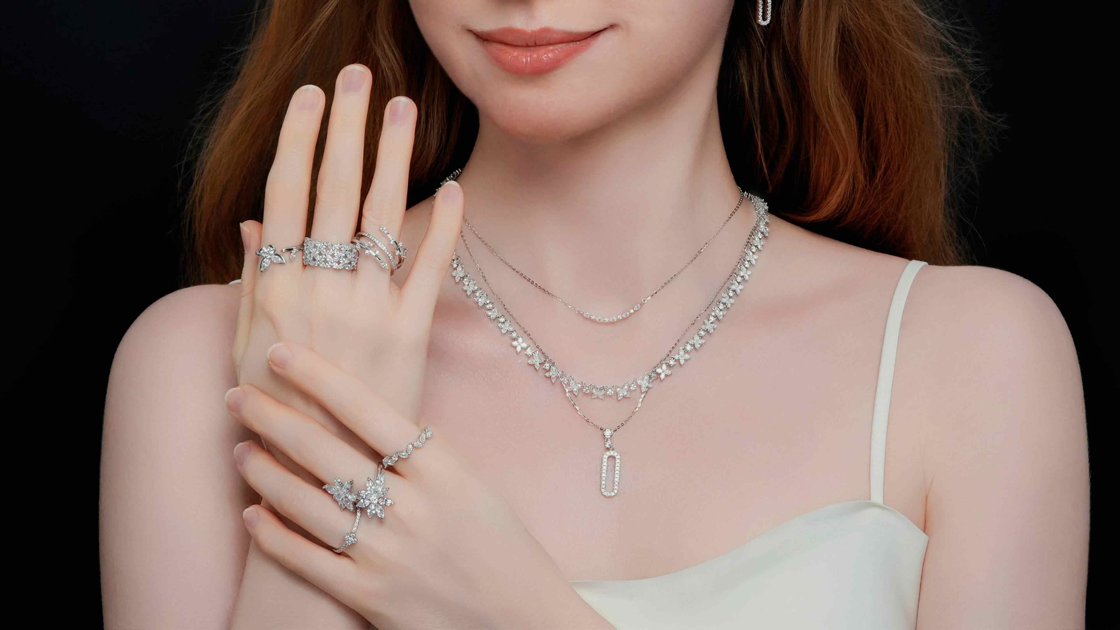 wholesale Moissanite hip hop jewelry