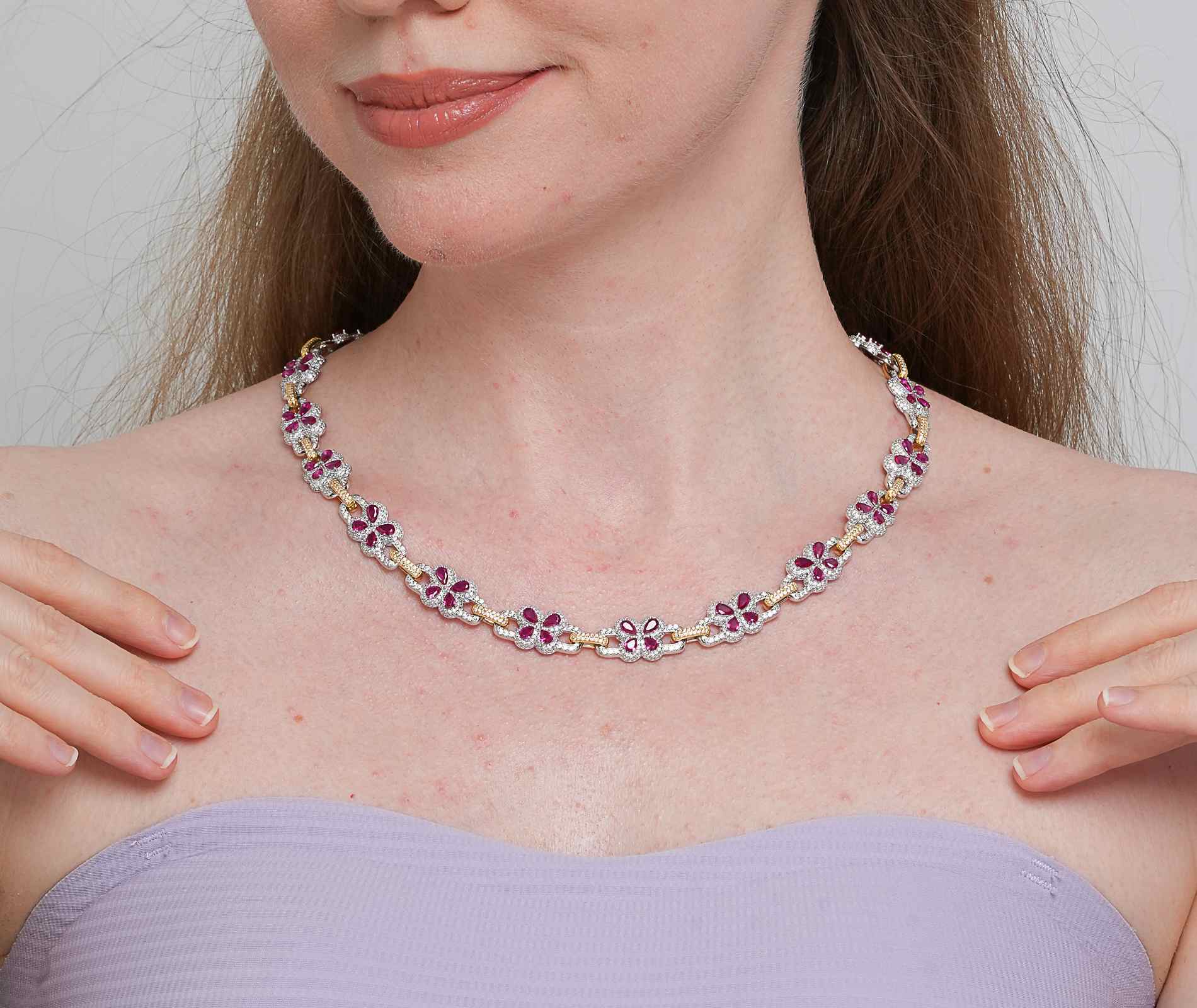 Shining Star Jewelry New Arrival Hip Hop Pink Cz Butterfly Bracelet For Women