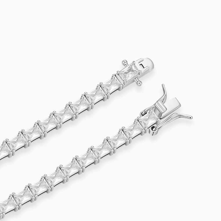 Shining Star Jewelry VVS Clarity Moissanite Fashion Simple Style Tennis Bracelet Shining Star Jewelry VVS Clarity Moissanite Fashion Simple Style Tennis Bracelet