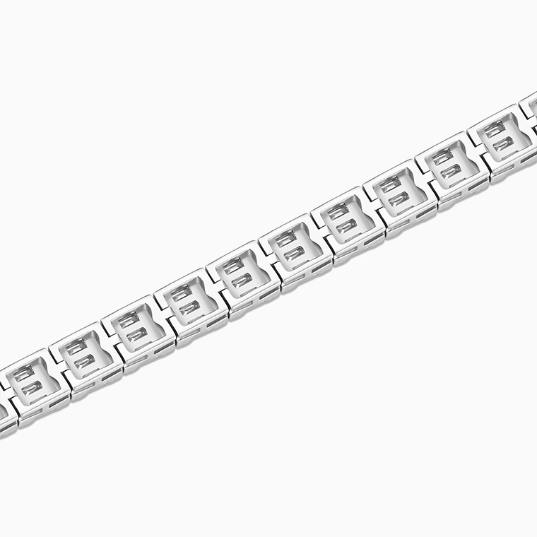 Shining Star Jewelry Hip Hop Fashion Baguette Iced Out Women's Tennis Bracelet