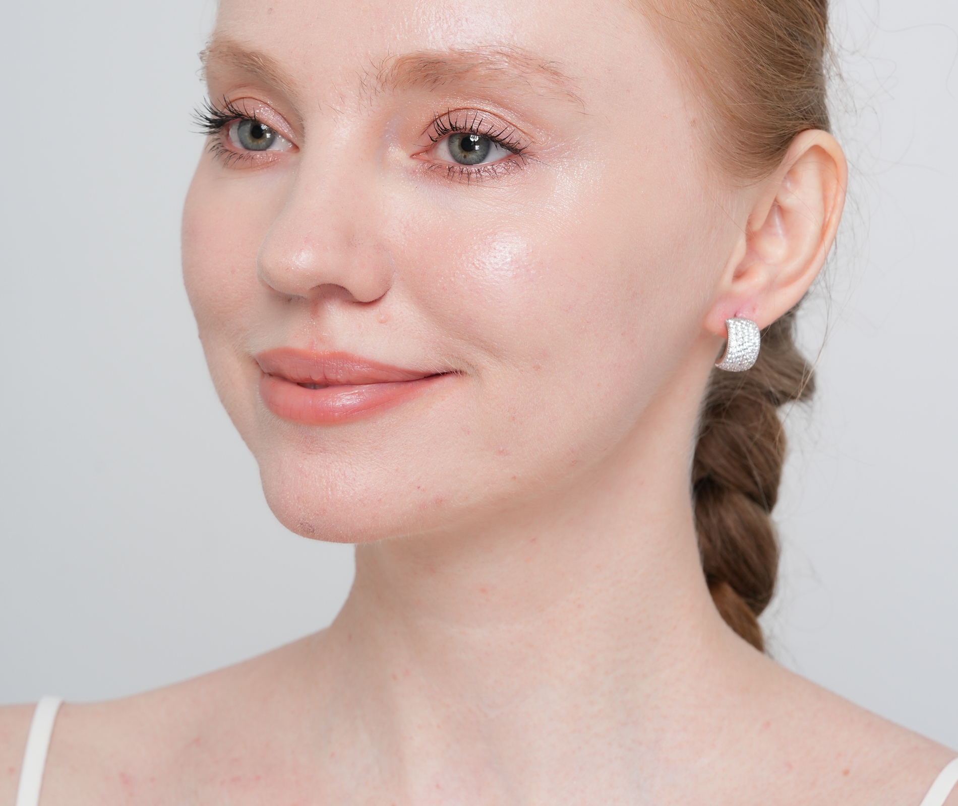 Shining Star Jewelry Charming Full Diamond Zircon Iced Out Women's Stud Earrings Shining Star Jewelry Charming Full Diamond Zircon Iced Out Women's Stud Earrings