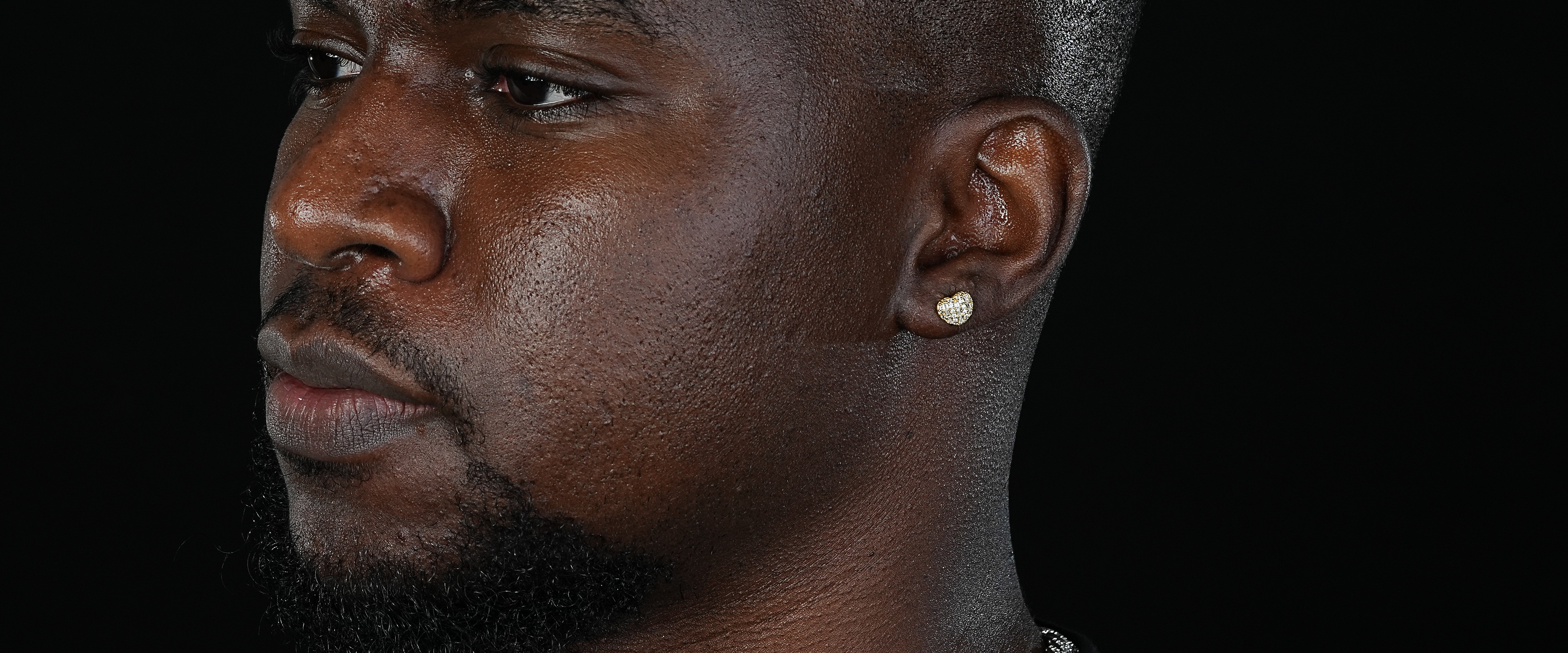 Shining Star Jewelry Classical Cubic Zirconia Hip Hop Heart Shape Stud Earrings