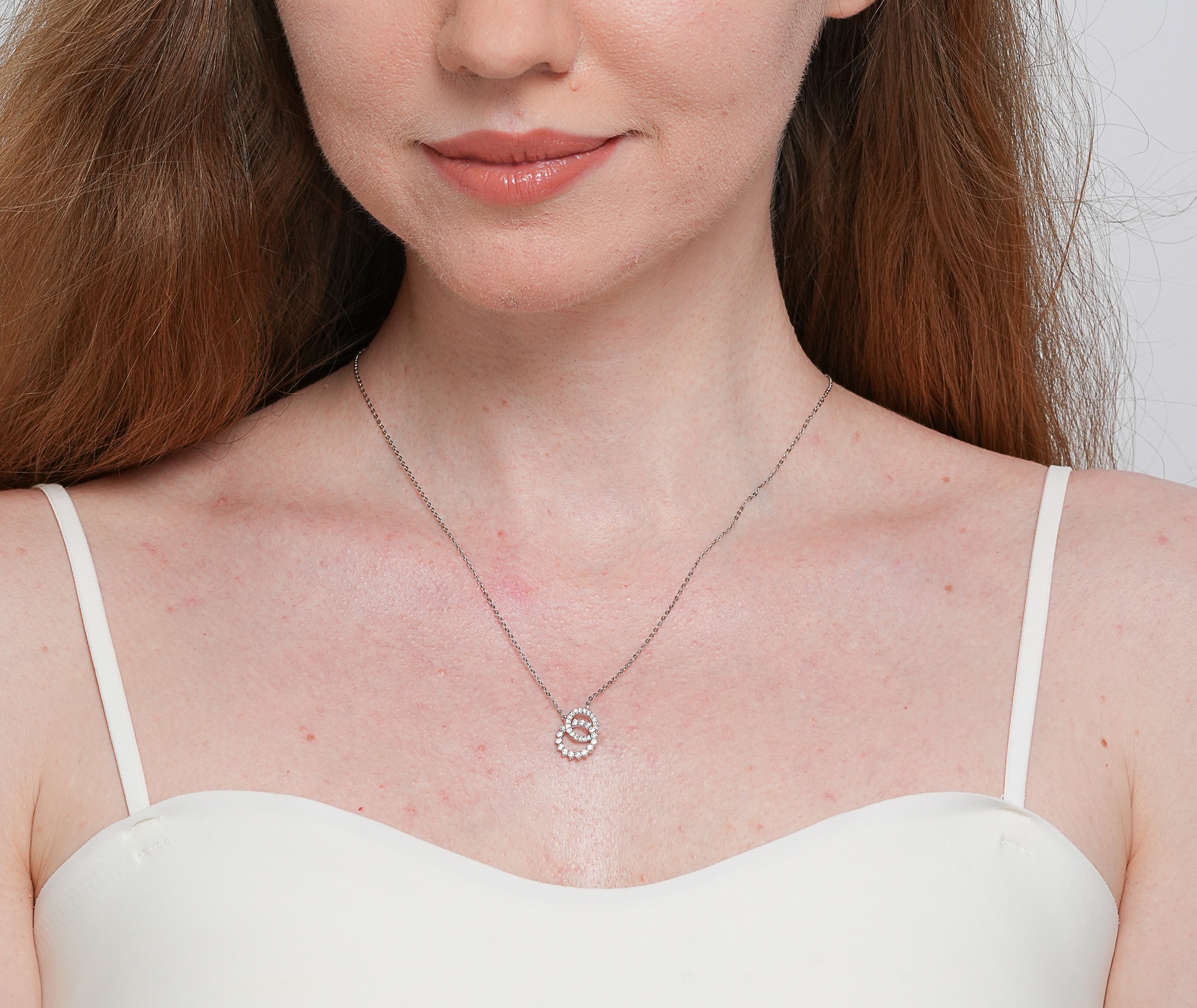 Shining Star Jewelry Sterling Silver Cubic Zirconia Fashion Pendant Necklaces Shining Star Jewelry Sterling Silver Cubic Zirconia Fashion Pendant Necklaces