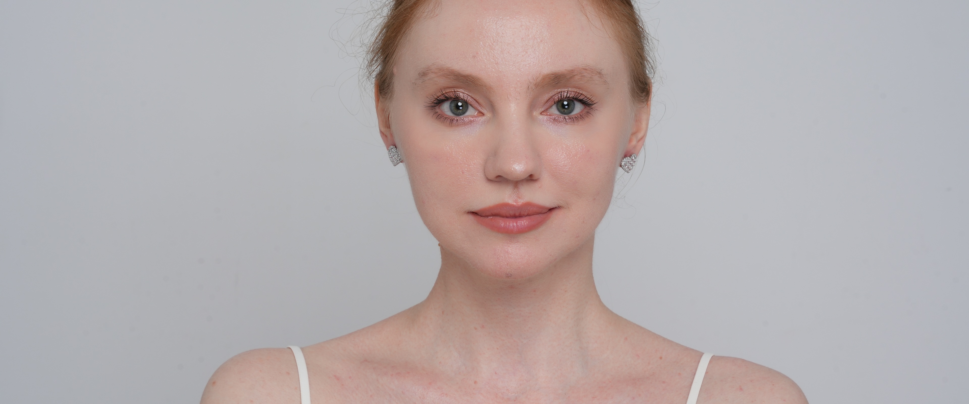 Shining Star Jewelry Women's 925 Silver Moissanite Princess Cut Heart Earrings