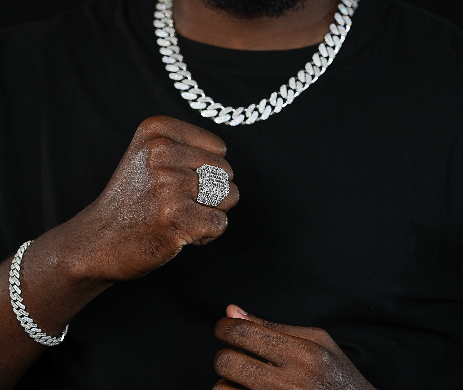 Shining Star Jewelry Zircon Baguette Round Cut Hip Hop Mens Classic Square Ring Shining Star Jewelry Zircon Baguette Round Cut Hip Hop Mens Classic Square Ring