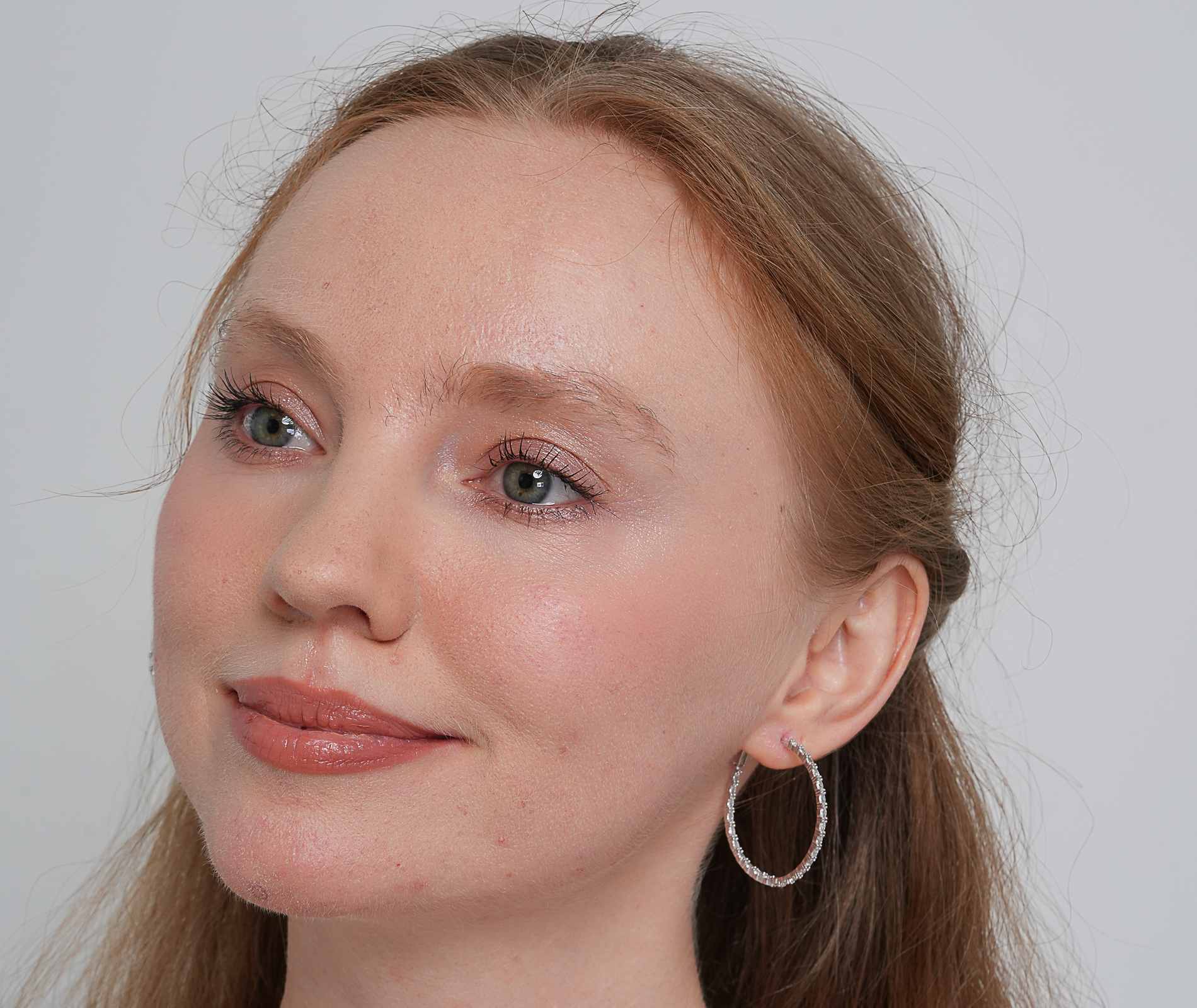 Shining Star Jewelry Iced Out Marquise Shaped Diamond Women's Big Hoop Earrings