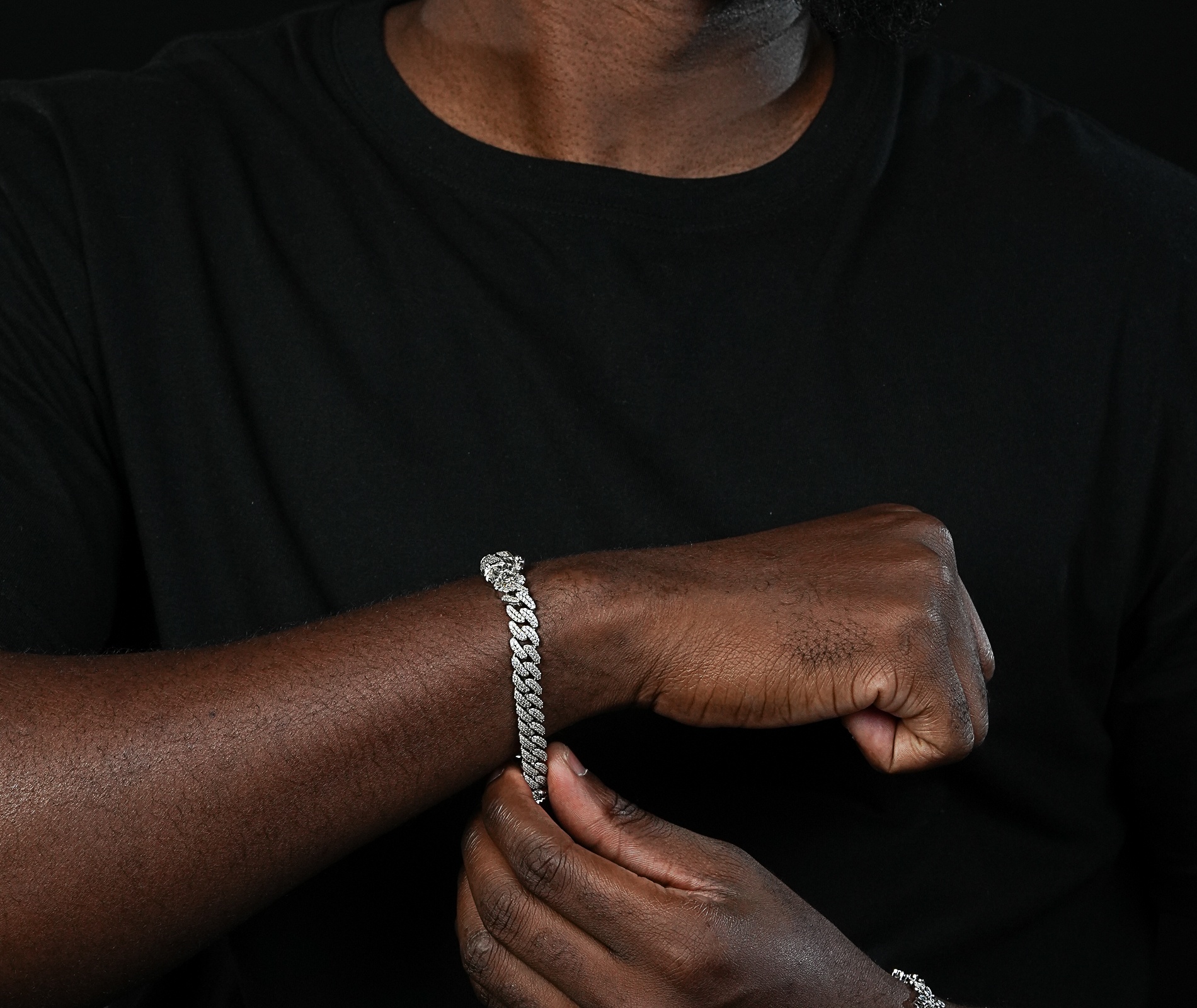 Shining Star Jewelry Saint Jude Charm Bracelet San Judas Cuban Link Bracelet Shining Star Jewelry Saint Jude Charm Bracelet San Judas Cuban Link Bracelet