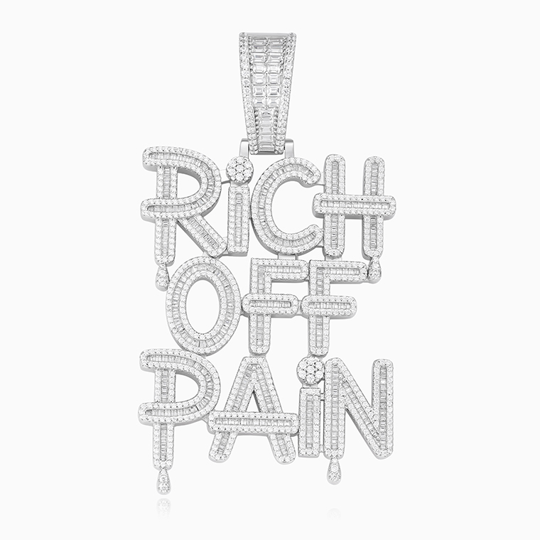 Custom 925 Silver Men&rsquo;s Pendants Wholesale