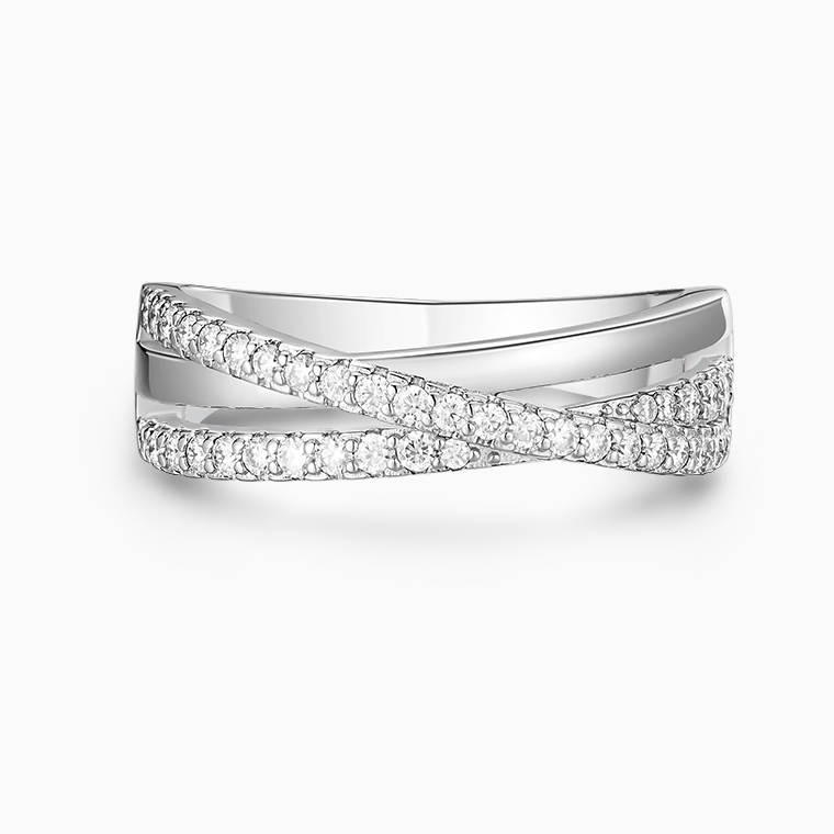 Shining Star Jewelry Micro Pave Cubic Zirconia 925 Sterling Silver Women's Ring Shining Star Jewelry Micro Pave Cubic Zirconia 925 Sterling Silver Women's Ring
