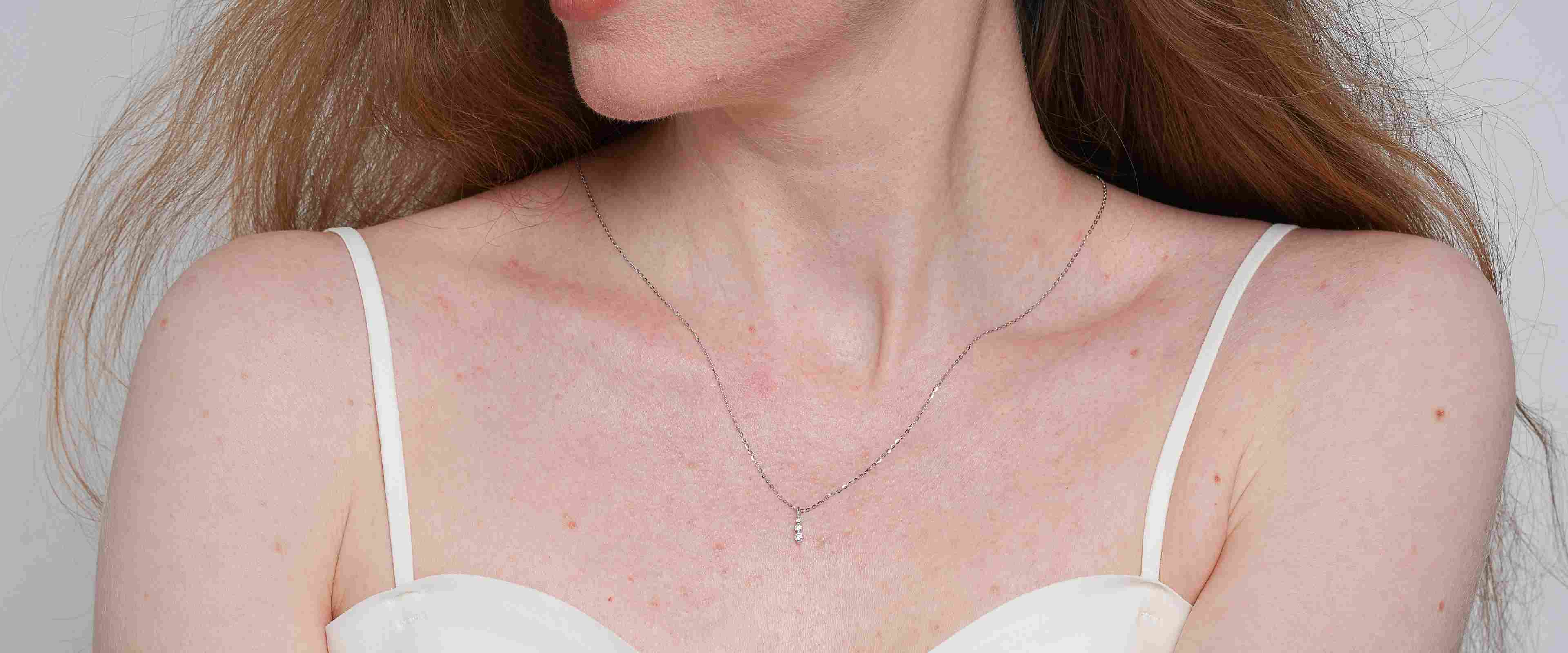 Shining Star Jewelry Women's Luxury Sparkling Moissanite Pendant Fine Necklace