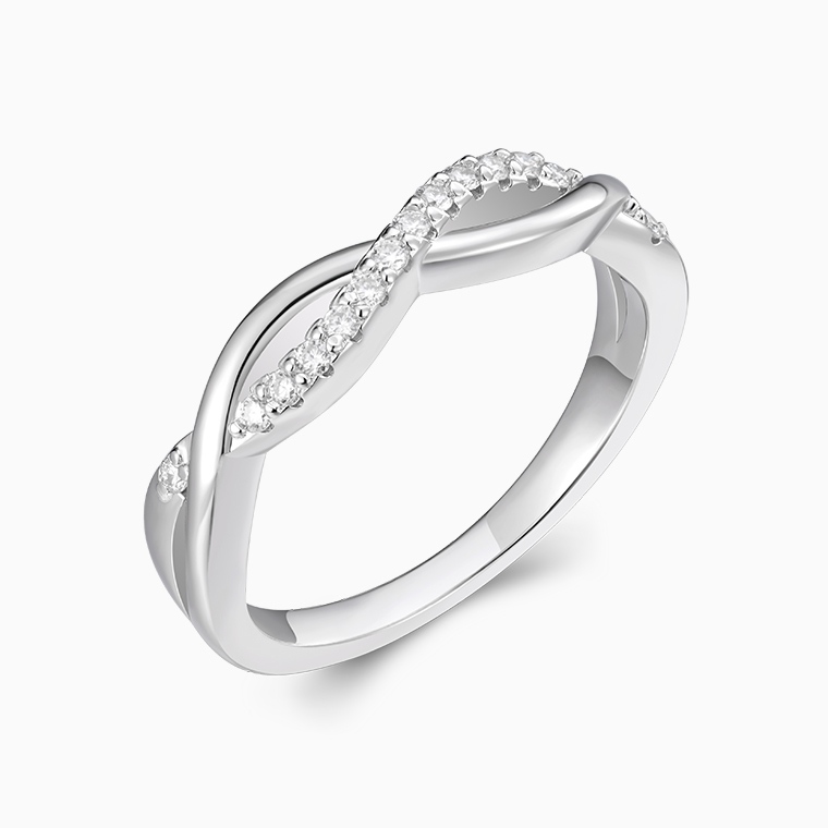 Shining Star Jewelry Elegant Style 925 Silver VVS Moissanite Women's Jewelry Set