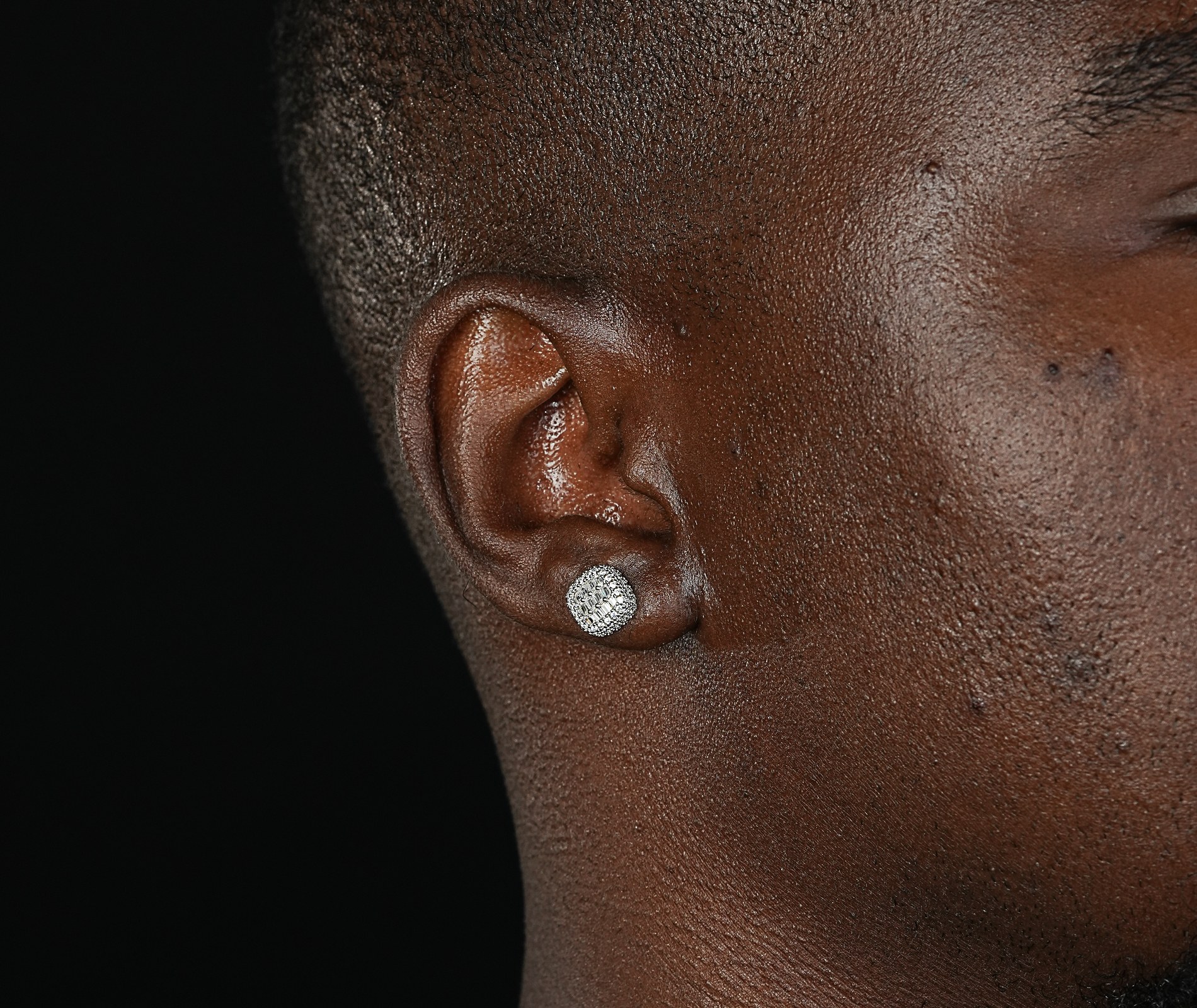 Shining Star Jewelry Baguette Cut Zircon Screw Back Stud Earrings Jewelry For Men Shining Star Jewelry Baguette Cut Zircon Screw Back Stud Earrings Jewelry For Men