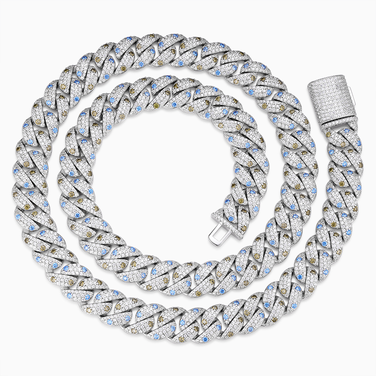 Men's Hip-Hop Necklace | 925 Silver Moissanite/Zircon- Shining Star