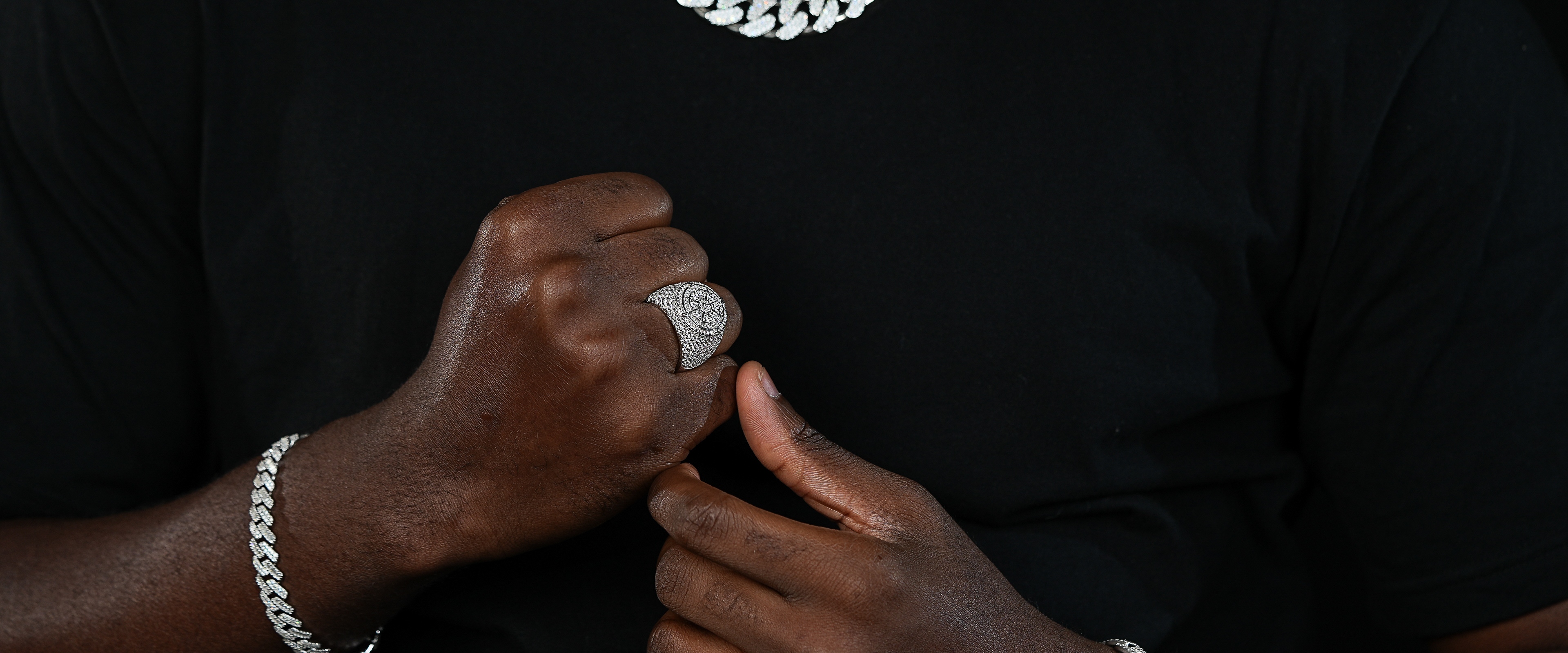 Shining Star Jewelry New Arrival VVS Moissanite Compass Pattern Fashion Men Ring