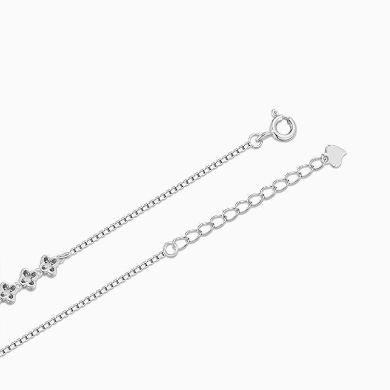 Shining Star Jewelry Adjustable Iced Out CZ Four Leaf Clover Fine Bracelet Women