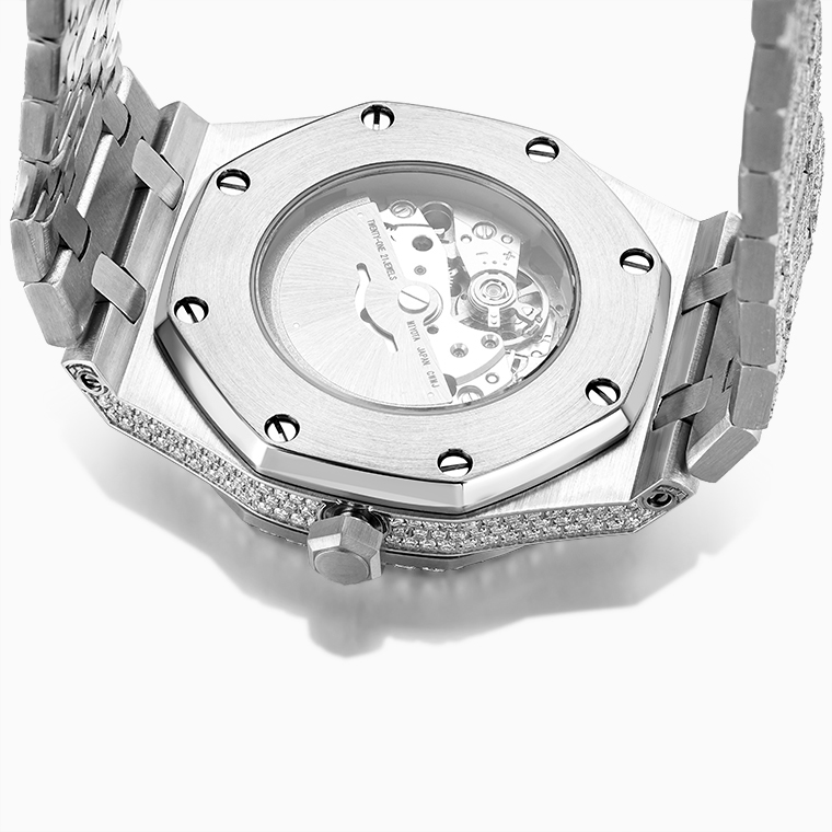Shining Star Jewelry Custom Luxury Men Stainless Steel Moissanite Watch Shining Star Jewelry Custom Luxury Men Stainless Steel Moissanite Watch