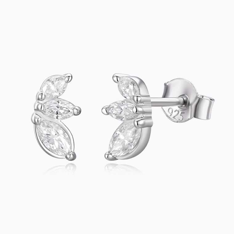 Shining Star Jewelry Luxury 925 Silver Vvs Moissanite Wedding Set For Women