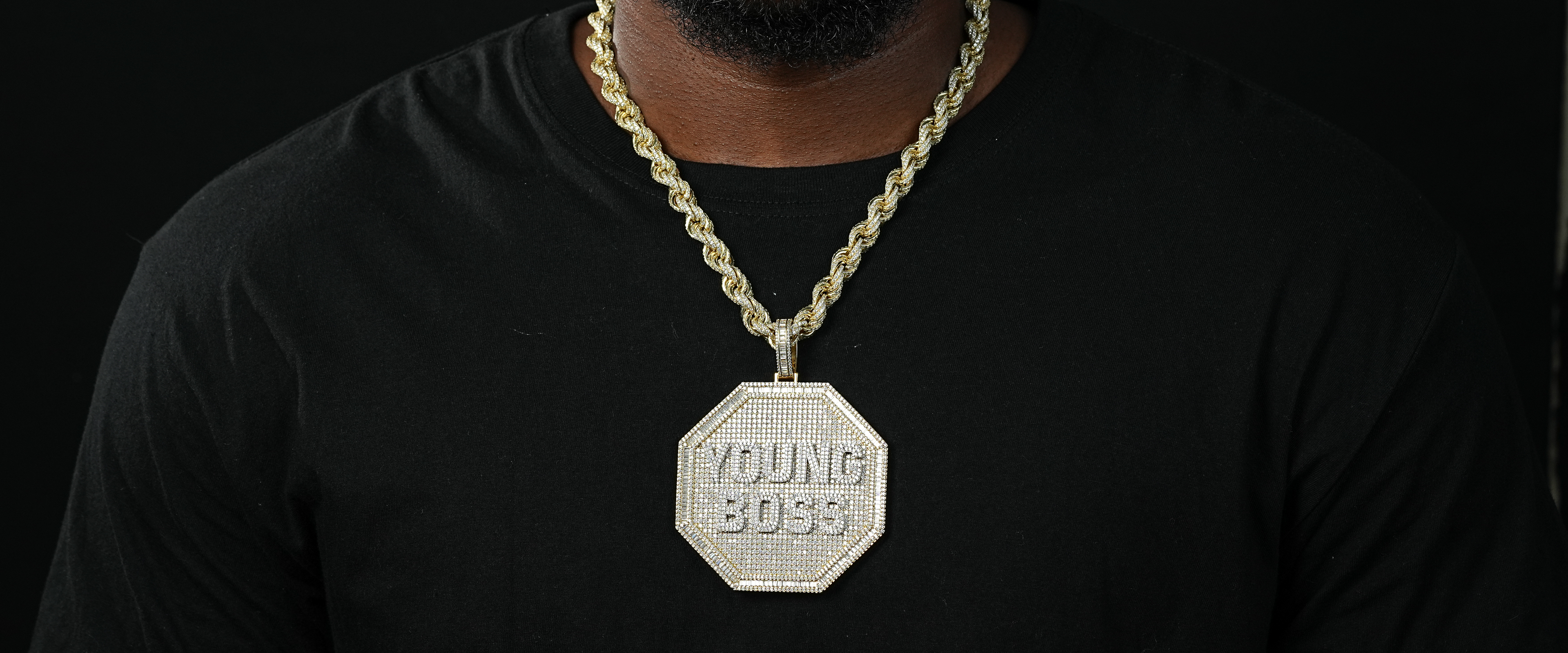 Shining Star Jewelry Custom Hip Hop Iced Out Cubic Zirconia Solid Letter Pendant Shining Star Jewelry Custom Hip Hop Iced Out Cubic Zirconia Solid Letter Pendant