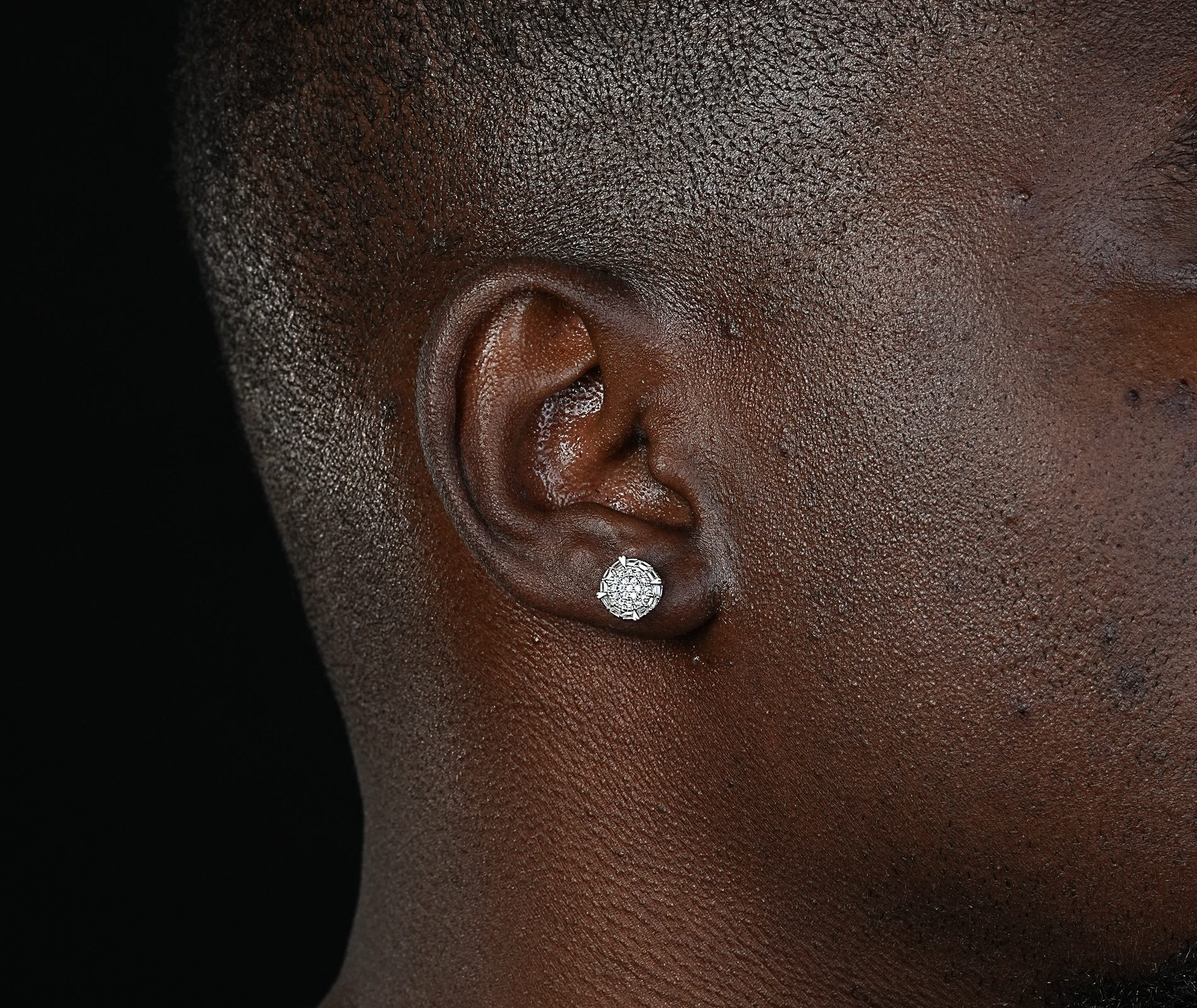 Shining Star Jewelry New Fashion Hip Hop Mens Iced Out Moissanite Stud Earrings Shining Star Jewelry New Fashion Hip Hop Mens Iced Out Moissanite Stud Earrings