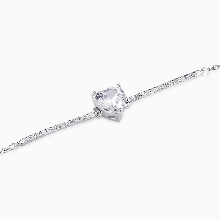 925 sterling silver women's bracelet | Moissanite hip hop jewelry | Cvd hip hop jewelry