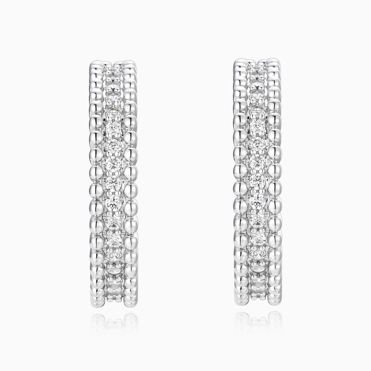 Shining Star Jewelry Custom Fashion 925 Silver Moissanite Women's Stud Earrings Shining Star Jewelry Custom Fashion 925 Silver Moissanite Women's Stud Earrings