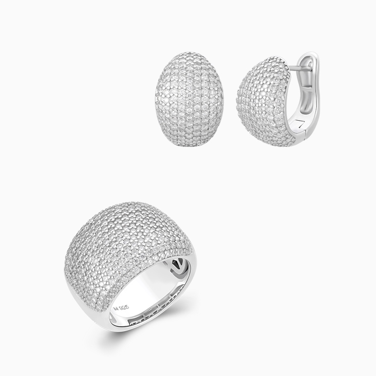 Wholesale Custom 925 Sterling Silver Women&rsquo;s Set