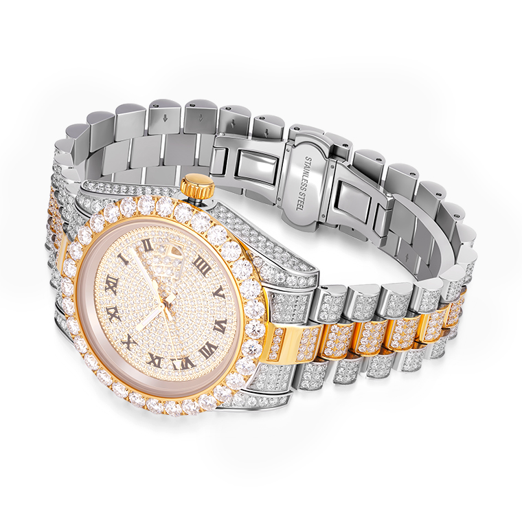 Men's Watch Wholesaler | Moissanite Men's Watch Wholesaler