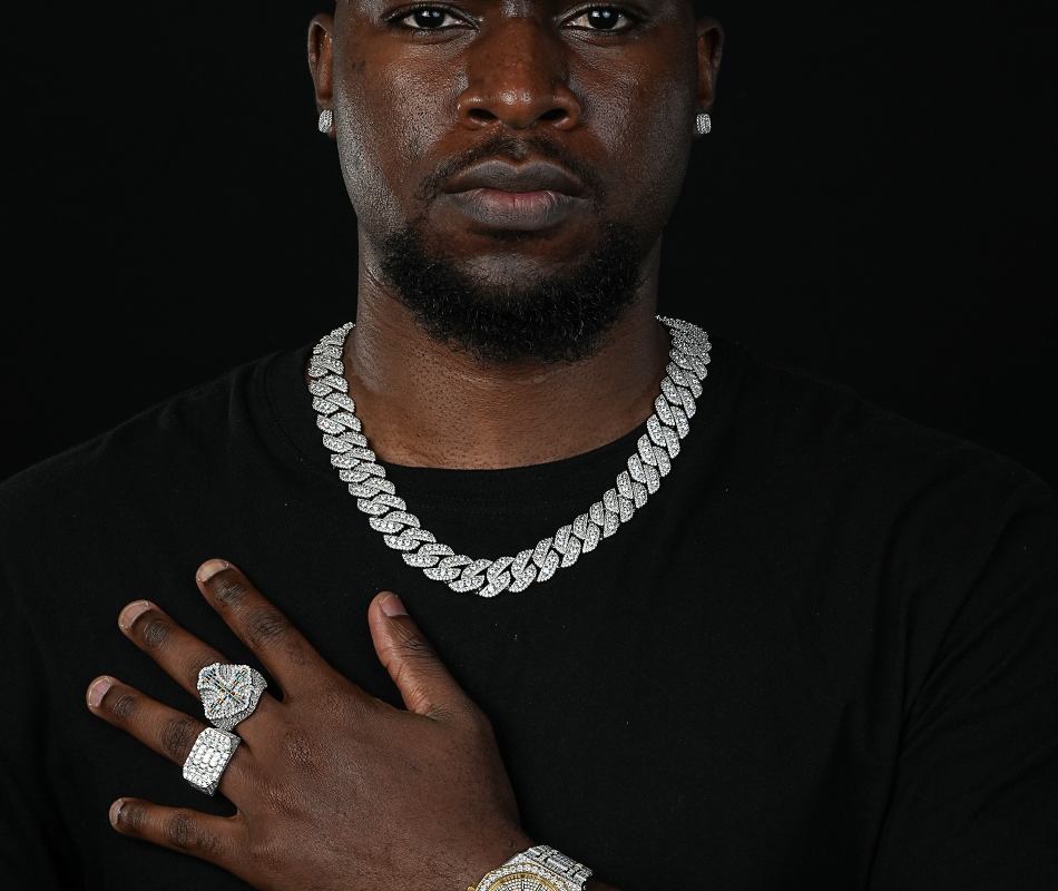 Shining Star Jewelry Cubic Zirconia Micro Pave 18mm Heavy Solid Cuban Necklace Shining Star Jewelry Cubic Zirconia Micro Pave 18mm Heavy Solid Cuban Necklace