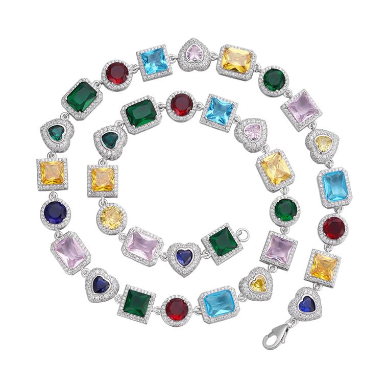 Wholesale Moissanite & 925 Silver Necklaces