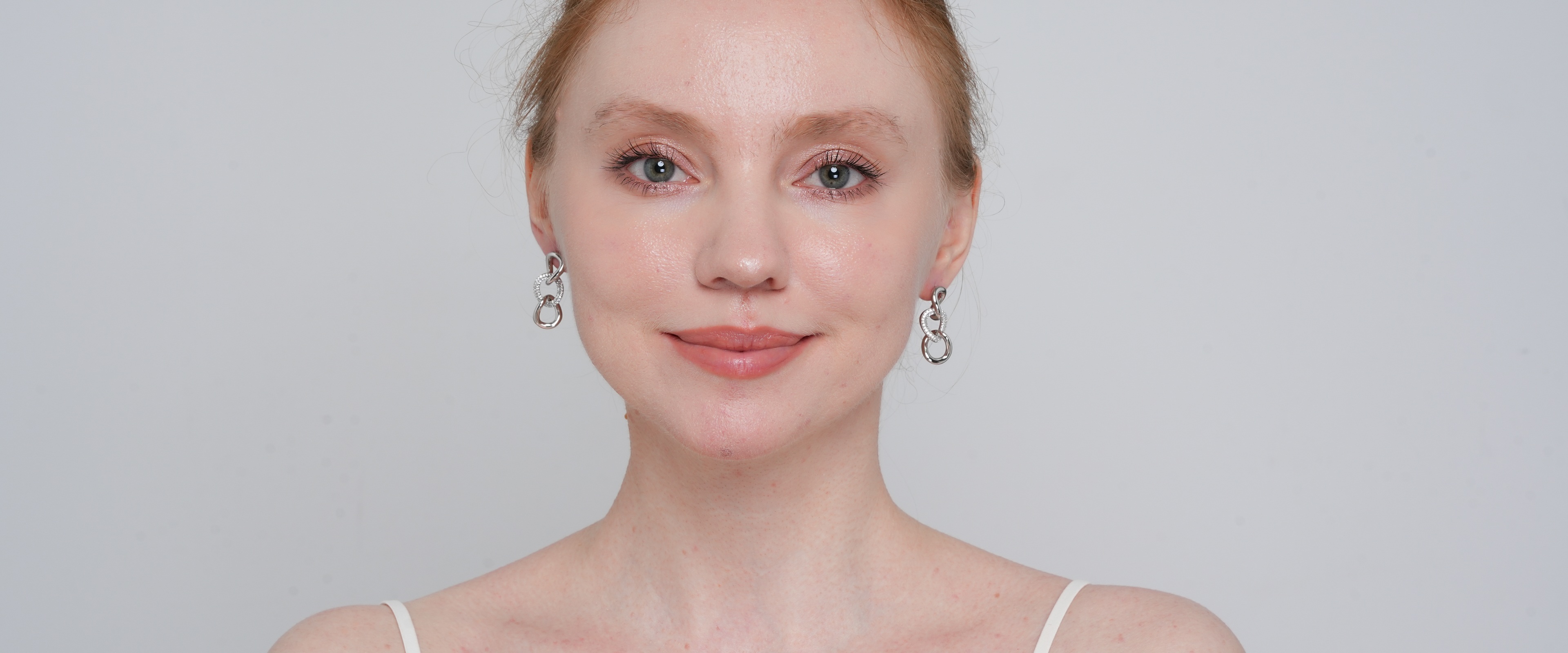 Shining Star Jewelry Simple Style Sterling Silver Zircon Women's Dangle Earrings Shining Star Jewelry Simple Style Sterling Silver Zircon Women's Dangle Earrings