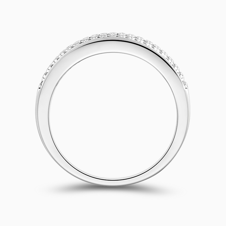 Shining Star Jewelry Moissanite Love Tokens Half Eternity Ring Gift For Women Shining Star Jewelry Moissanite Love Tokens Half Eternity Ring Gift For Women