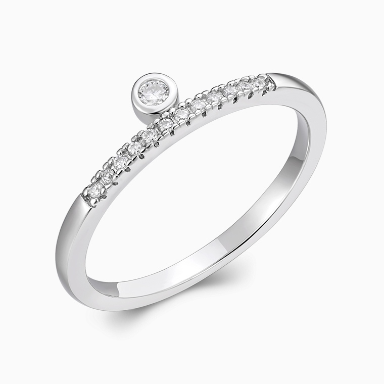 Shining Star Jewelry Geometry Fine Moissanite 3 Piece Jewelry Sets For Women