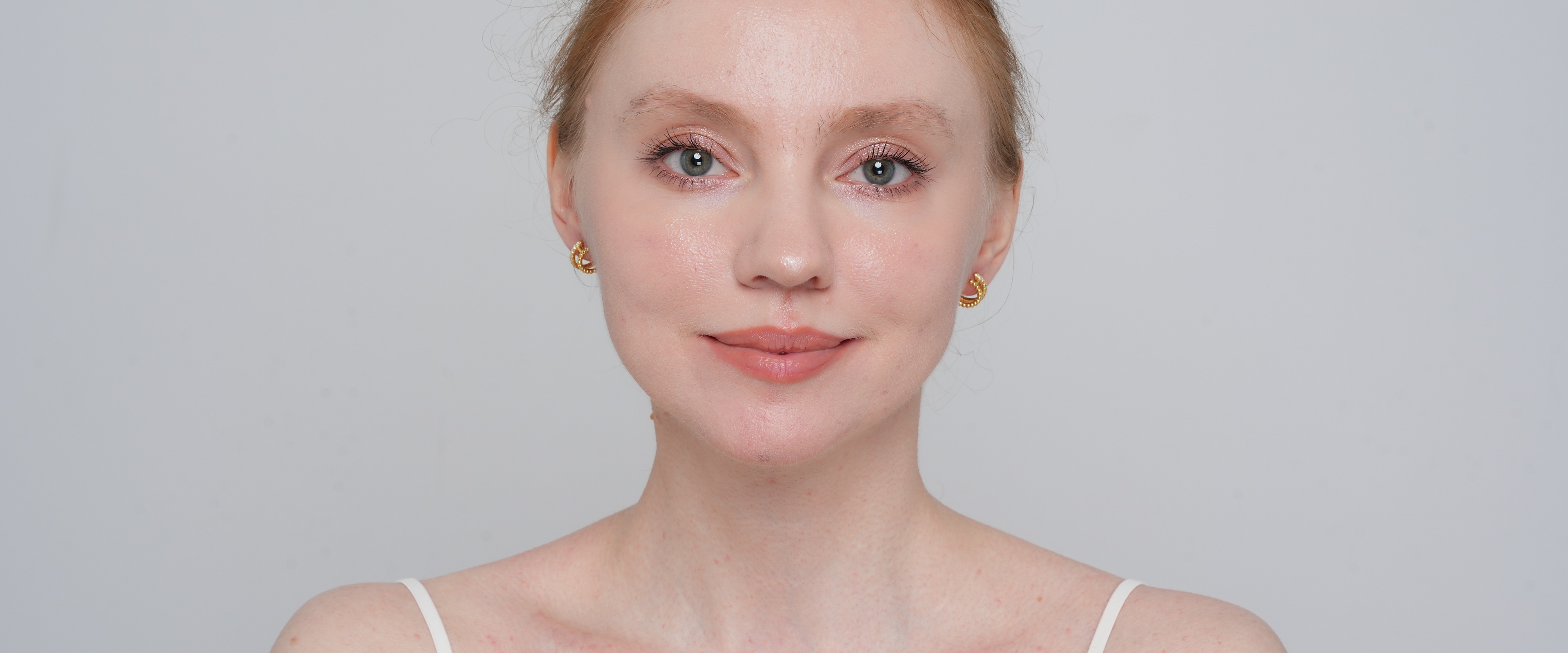 Shining Star Jewelry Women 14K Gold Plated Zircon Double Circle Huggies Earrings Shining Star Jewelry Women 14K Gold Plated Zircon Double Circle Huggies Earrings