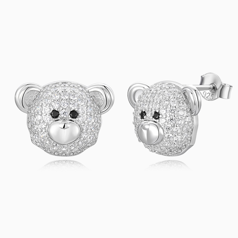 Wholesale Custom Moissanite 925 Silver Women's Earrings