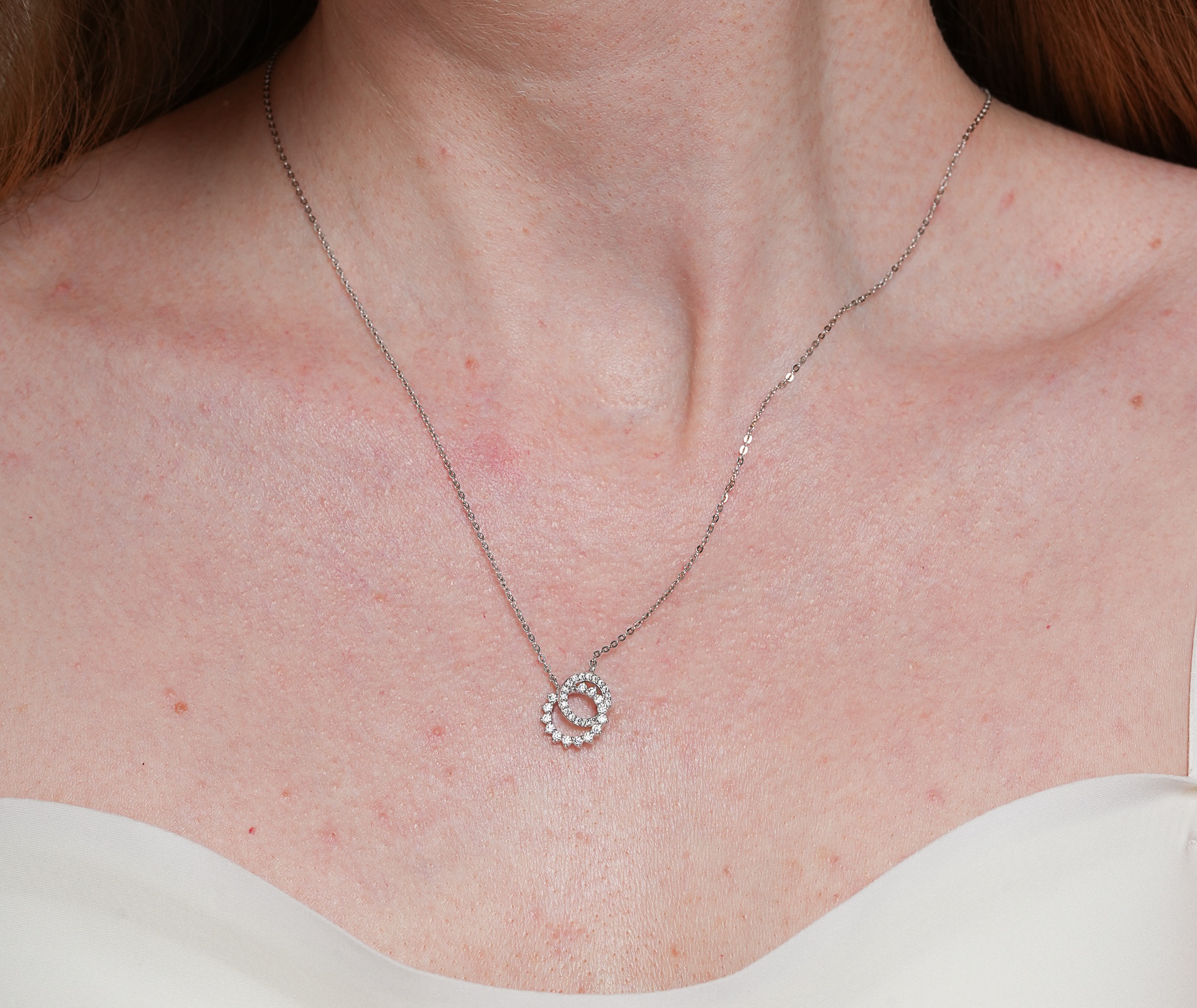 Shining Star Jewelry Sterling Silver Cubic Zirconia Fashion Pendant Necklaces Shining Star Jewelry Sterling Silver Cubic Zirconia Fashion Pendant Necklaces