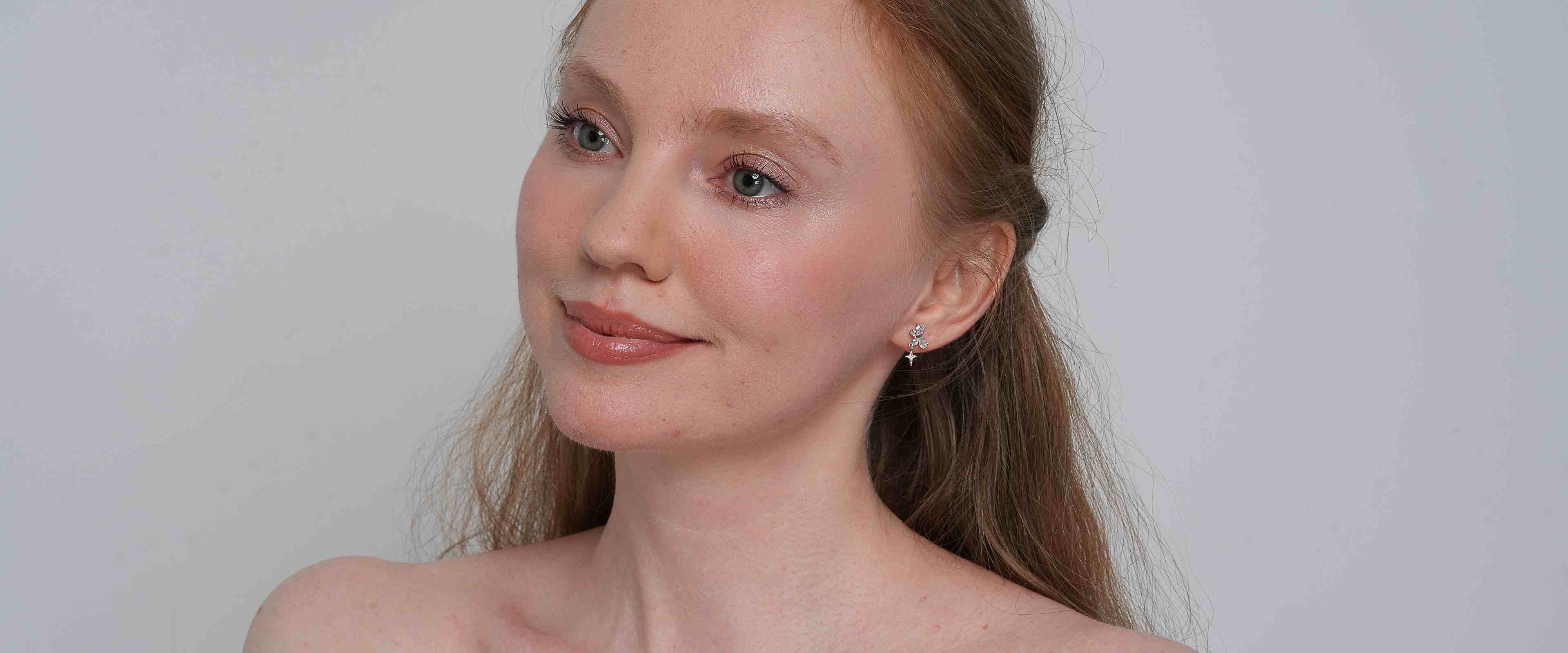 Shining Star Jewelry Fine Jewelry Silver Butterfly Earrings For Girls